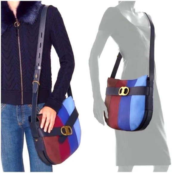 Tory Burch Gemini Belted crossbody Hobo - Picture 5 of 11